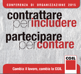 CGIL conferenza di organizzazione 2015